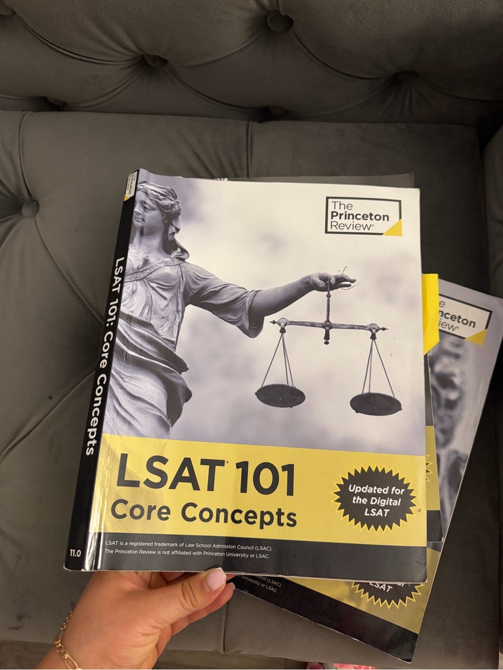 LSAT 101 Core Concepts - Yellow & Black